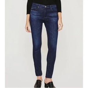 AG The Jegging Super Skinny Fit Dark Wash Jeans size 25